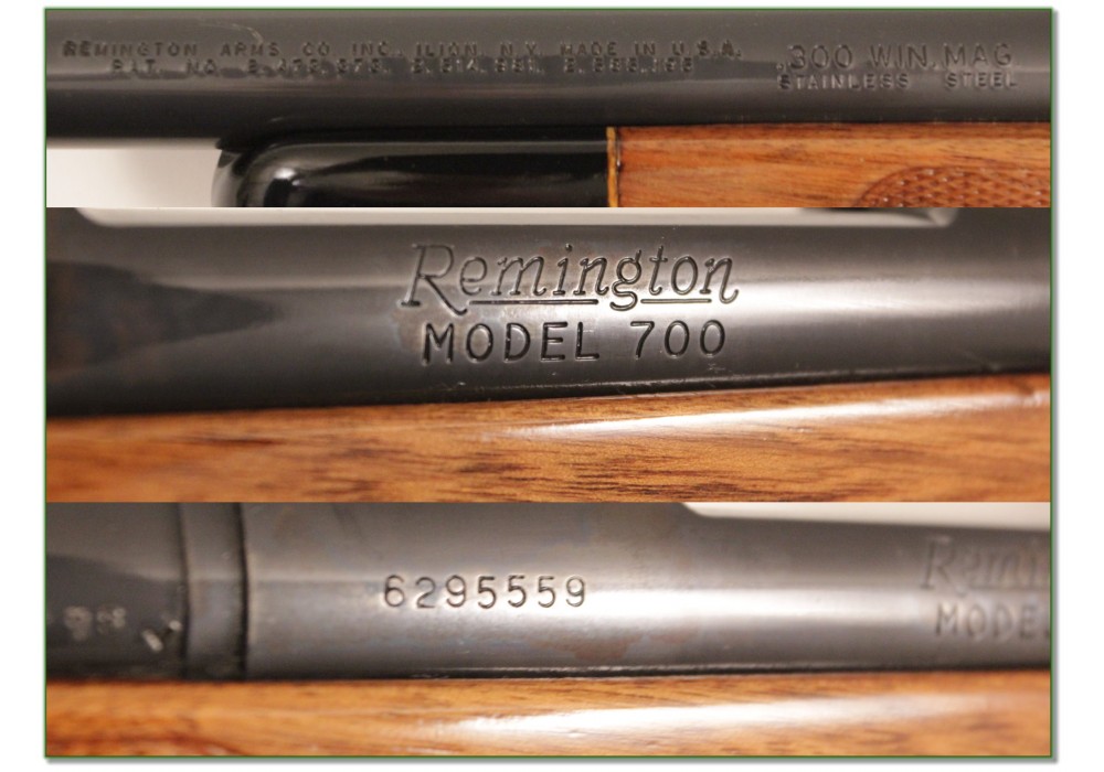 List serial remington 700 number Remington Model